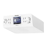 TechniSat DIGITRADIO 21 - DAB+ Unterbau-Küchenradio (DAB+, UKW, 2,8'...