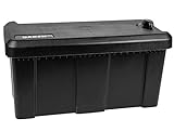 LAS 11790 Anhänger-Deichselbox, abschließbar, 23 L Volumen, Schwarz