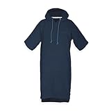 TOM TAILOR Surf Poncho für Damen und Herren, L-XL, 100% Baumwolle/ Frottier, Badeponcho...