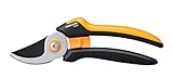 Fiskars Bypass-Gartenschere L, Solid, P341, Für frische Äste und Zweige,...