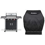 Enders® Gasgrill CHICAGO 3 R TURBO, mit Gussrost, 3-Brenner, Edelstahl-Deckel...