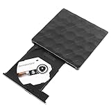 Jectse Externes DVD-Laufwerk für Laptop, Hochgeschwindigkeits-Datenübertragung,...