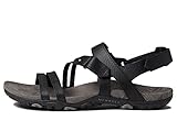 Merrell Damen Sandspur Rose Convert Sandalen, Schwarz, 38 EU