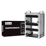 GeeekPi 8U Server-Schrank, 10-Zoll-Server-Rack für Netzwerk-, Server-, Audio-...
