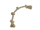 Nobby Rope Toy, Spielseil Sisal-Cotton-Mix natur 60 cm; 260 g; 4 Knoten