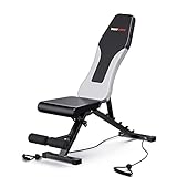 WINNOW Verstellbare Hantelbank Faltbare Workout Bank Heim Training Gym Fitness Flache Bank...