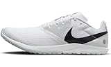 Nike Herren Zoom Rival Waffle 6 Laufschuh, White/Black-Pure Platinum, 45 EU
