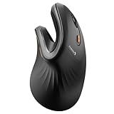 ProtoArc EM11 NL Ergonomische Vertikale Maus, Kabellos Aufladbar Mouse mit 3 Gerät...