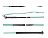 JA Horse Longierpeitsche Longier Peitsche Longieren 180/200 cm teilbar zerlegbar,...