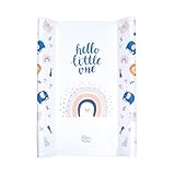 Wickelunterlage Wickelauflage Keil 70x47 cm - Wickeltischauflage für Babys abwaschbare...