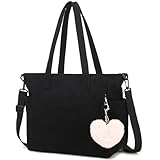 Makukke Cord Tote Bag Tasche Damen Umhängetasche Groß Shopper Tasche Handtasche...