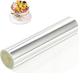 Tortenrandfolie,15cmx10m hochTransparent Tortenfolie,Transparent Acetat Rolle Verdicken,...
