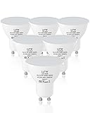 LUTW GU10 LED Lampe Warmweiss, GU10 Strahler Spot 5W Ersetzt 40W Leuchtmittel,...