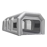 Eieblek Lackierkabine, 4 x 2,5 x 2,2 m Aufblasbarer Sprühkasten, Aufblasbarer Zelt...