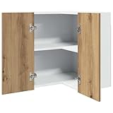 GCHDHAPB Heimschränke und Aufbewahrung, Küchenschränke, Hänge-Eckschrank, kunstvolle...