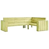 Susany Garten-Eckbank Outdoor-Eckbank Gartenbank 239 x 164,5 x 76 cm Mit Rückenlehne...