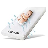 Ehrenkind® Babymatratze Pur | Babymatratze 60x120cm | Matratze 120x60 aus hochwertigem...