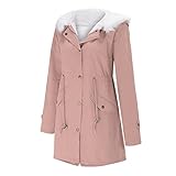 Generic Damen Windbreaker Wasserdicht Outdoorjacke - Regenparka Atmungsaktiv Hoody Jacke...