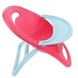 IMIKEYA Puppen Esszimmerstuhl Babyspielzeug Babypuppen Hochstuhl Miniaturstuhl...