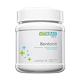 Vitabay Bentonit Pulver (500 g) • Ultrafein • Bis zu 96% Montmorillonit •...