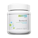Vitabay Bentonit Pulver (500 g) • Ultrafein • Bis zu 96% Montmorillonit •...
