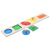 ifundom 1 Satz Geometrische Tafeln Puzzle rätselbuch + Babyspielzeug Kleinkindspielzeug...