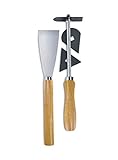 Steinel 10317 Farbschaber Set 5-teilig, 3 Universalklingen, Farbspachtel und...