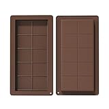 Tiefe Schokoladenformen,2 PCS Schokoladenformen Silikonform Schokolade Pralinenform...