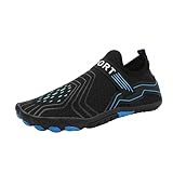 Schuhe Damen Stiefeletten Absatz Leichte Badeschuhe für Damen und Herren, Tauch- und...