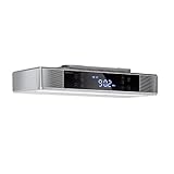 auna KR-140 - Küchenradio, Unterbau Radio, UKW-PLL-Radiotuner, 4.1 Bluetooth, 40...