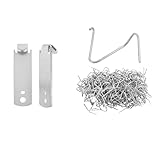 T Pfosten Drahtzaun Clips & Draht Twister Werkzeug 200 Zaunpfosten Clips & 2 Clip...