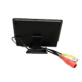 Fubdnefvo 4,3-LCD-RüCkfahrmonitor Auto-RüCkfahrkamera RüCkfahrkamera-Set Wasserdichtes...