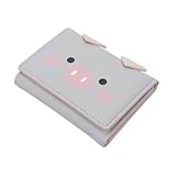Brieftasche Faltbare Brieftasche Entzückendes Schweine-design Pu-geldbörse Nicht Modisch...