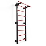 K-Sport: Sprossenwand mit 8 Sprossen I Klettergerüst bis 250kg belastbar I Turnwand mit...