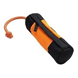 Hunter Trainer Snack Dummy mit Wurfseil, 37 cm, orange/schwarz