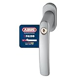 ABUS Abschließbarer Fenstergriff FG200 AB208 - Fensterknauf mit Druckzylinder,...