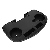 TEHAUX Liegestuhl Becherträger mit Großem Kunststoff Getränkehalter Rutschfestes...