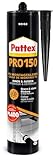 Pattex Montagekleber PRO150, beige, schnellhärtender Montagekleber für starke...