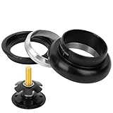 Uxsiya Fahrrad-Headset, korrosionsbeständiger Gabel-Headset mit geradem Rohr in...