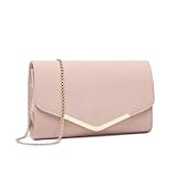 Miss Lulu Damen Umschlag Clutch Elegant Abendtasche Brauttasche Umschlag Clutch Tasche...
