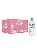 evian Evian Still Mineralwasser, 24x0,5 l