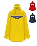 HOCK Premium Fahrrad Regenponcho 'Super Praktiko' mit Lüftung und seitlicher Armöffnung...