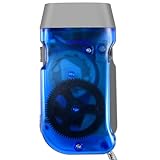 Cpolebev 3 LED Dynamo Wind Up Taschenlampe Hand-betaetigende Kurbel Batterie Fackel