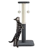 Lesure Kratzstamm mittelgroß für Katzen – 74 cm Kratzsäule für Katzen mit...
