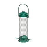 Futtersäule Vögel - Metall Vogelfutterspender Für Jedes Wetter | Transparent Shine...