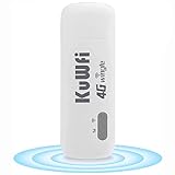 KuWFi LTE Stick LTE 4G Dongle, 150 Mbps USB mobiler WLAN-Dongle entsperrt 4G...