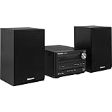 Panasonic SC-PM254EG-K Micro- mit HiFi-System (Bluetooth, DAB+, CD, UKW , 20 W...