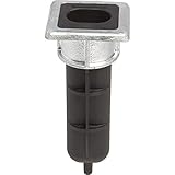 Locinox EGS Bodenanschlag für Stangenriegel VSF, 70 x 65 x 6 mm, Höhe 166,5...
