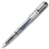 LAMY vista transparenter Füllhalter aus ASA-Kunststoff mit markanten...