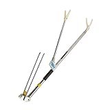 PTTRNS Rutenhalter Edelstahl Turm Angelrutenhalter Handstangenhalter eingesetzte...